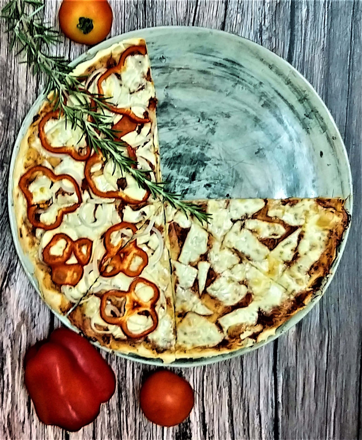מגש קרמיקה לפיצה