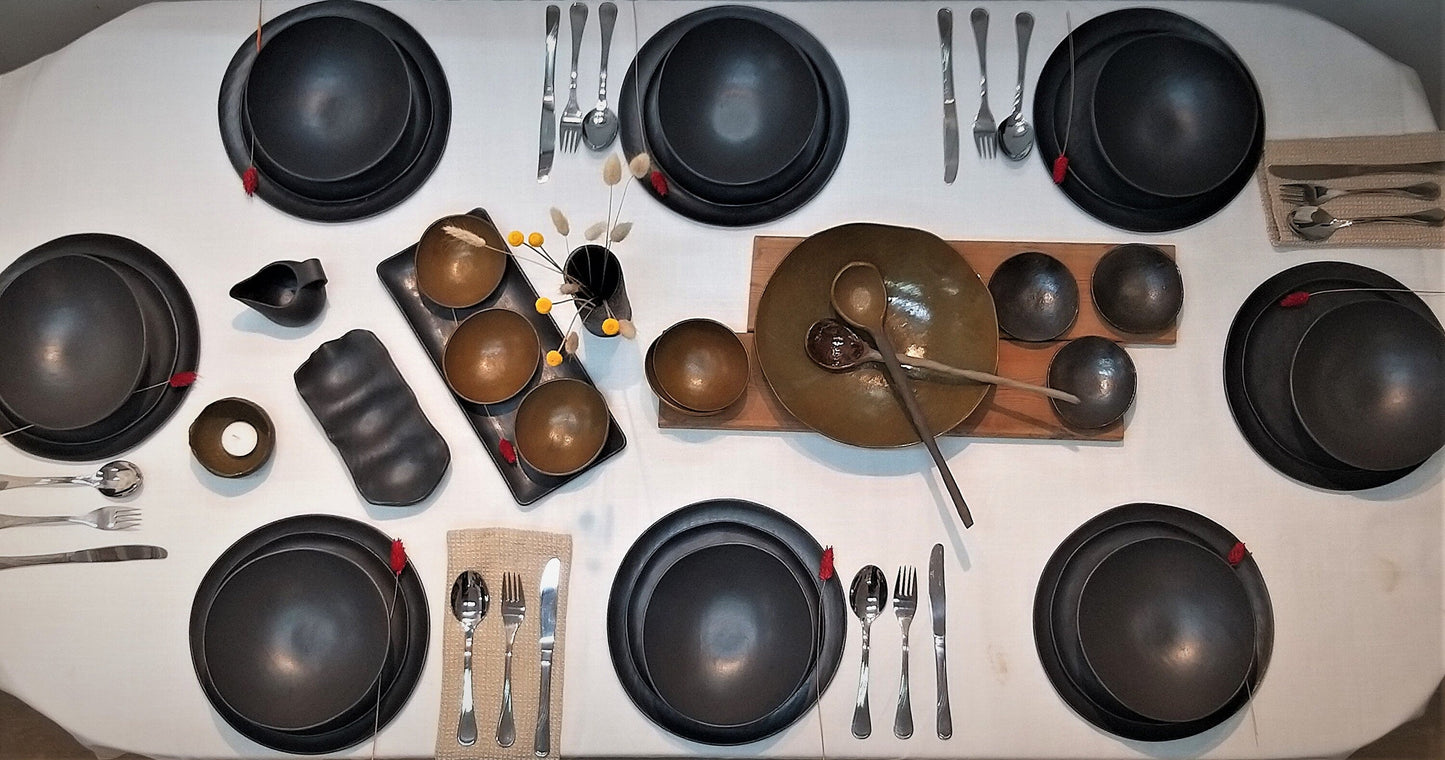 Organic dinnerware set