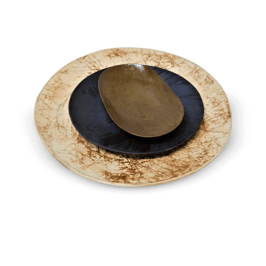 צלחות קרמיקה מעוצבות